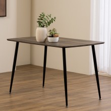 Bari 4 Seater Dining Table Grey