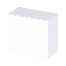 Infinity Cube 1 Door Cabinet White