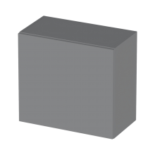 Infinity Cube 1 Door Cabinet Grey