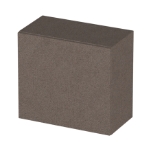Infinity Cube 1 Door Cabinet Dark Brown