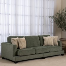 April 4 Seater Sofa Green