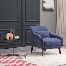 London 1 Seater Sofa Blue