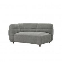 Nile 2-Seater Left Arm Sofa Grey