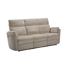 Alexia 3-Seater Electric Recliner Brown