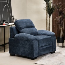 Perry 1 Seater Sofa Blue