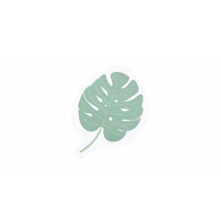 Tropical Leaf Notepad