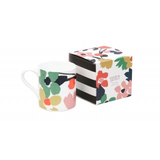 Abstract Floral Boxed Mug