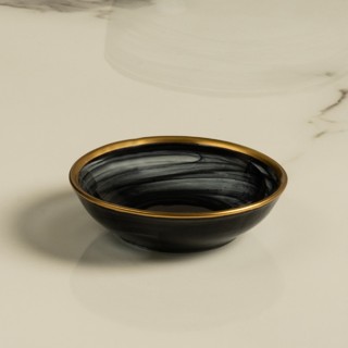 Alabaster Recellik Black & Gold 9.4x2.7cm