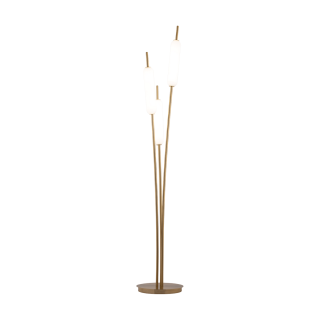 Lotus Floor Lamp With LED Strip 