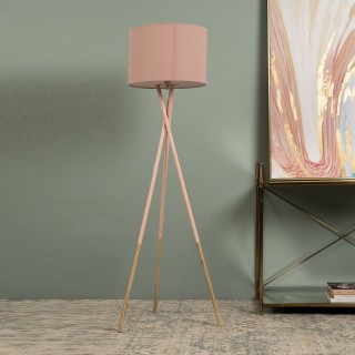 Trisha Floor Lamp - Pink Pastel 30 x 145 Cm