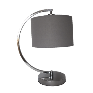 Pisa Table Lamp - Grey 24 x 36 x 75 Cm