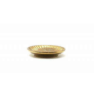 Honey Decorative Plate Gold 13.2 cm
