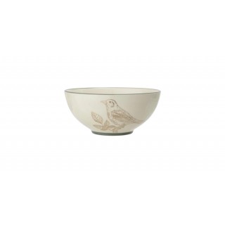 Rio Bowl, White, Stoneware 16.5 cm