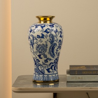 Midori Vase Blue 19 cm