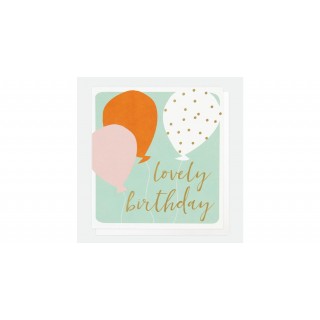 Lovely Birthday Balloons Card