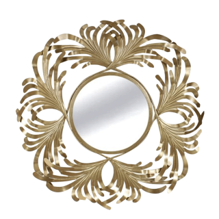 Cleo Mirror Gold 97 cm
