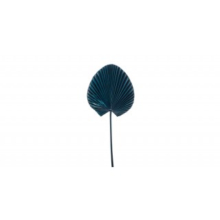 Palm Leaf Dk Blue 73 cm