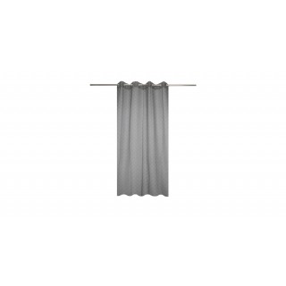 Diamond Voile Curtain Grey 140 x 300 cm
