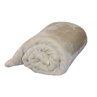Soft 2-Ply Blanket Cream 210X240 Cm