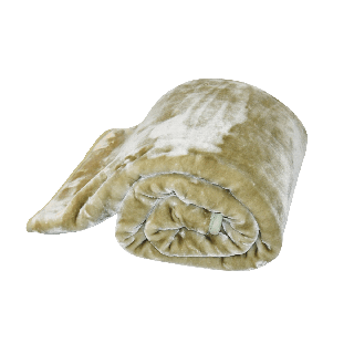 Soft 2-Ply Blanket Caramel 210X240 Cm