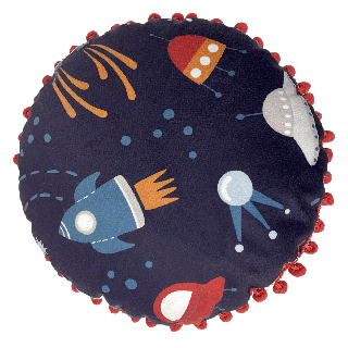 Space Round Cushion