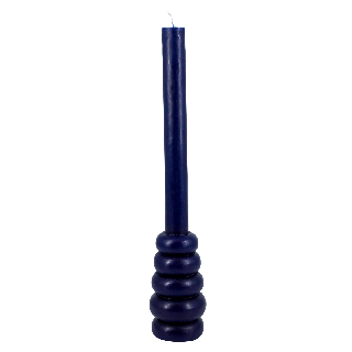 Totem Candle Navy Blue 33 Cm