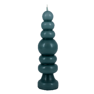 Totem Candle Grey 18 Cm