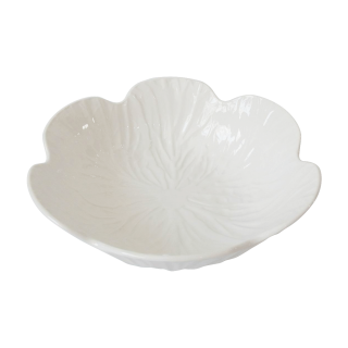 Cavolo Small Serving Bowl White 22.5 Cm