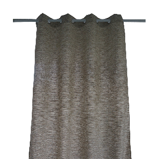 Branch Eyelet Curtain Beige 