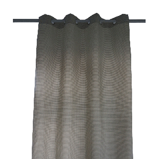 Bamboo Eyelet Curtain Green 140X300 cm