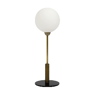 Blair Table Lamp Brass/Opal 15 x 47 Cm