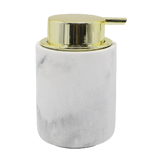 Marble Liquid Dispenser White