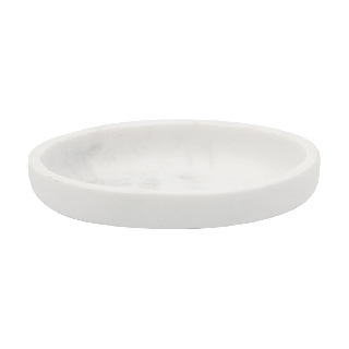 Marble Soap Dish White