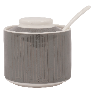 Karam Sugar Pot Grey