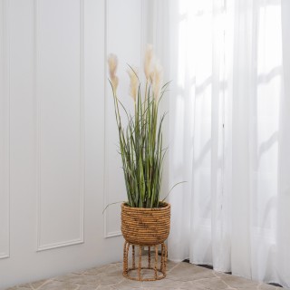 Arch Water Hyacinth Planter On Stand 