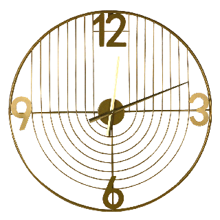 Olga Clock Gold