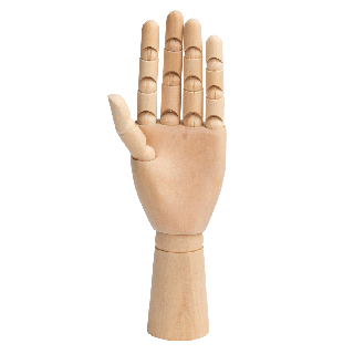 Hand Sculpture 7.7 Cm