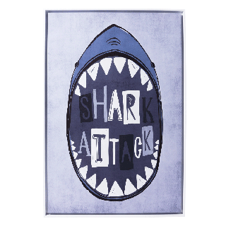 Uts Shark Attack Framed Print