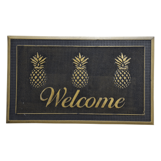 Welcome Pineapple Doormat 45 x 75 Cm