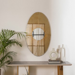 Leona Wall Mirror 120 x 68 Cm