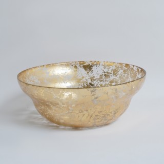 Fragment Serving Bowl Gold 25x9.5 cm