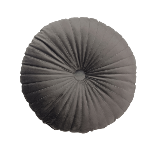 Acia Round Cushion Grey 45x45 cm