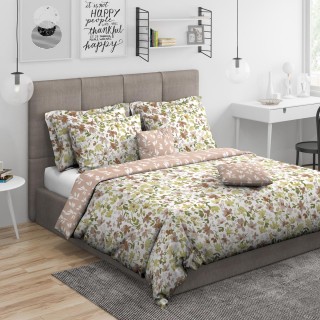 Fresh 5Pcs Comforter Set 200 x 200 cm