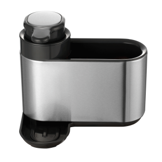 Tidy Sink Dispenser Silver H18 cm