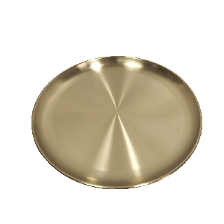 Lafuma Metal Tray Gold 30x30x1.7 cm