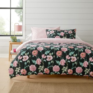 Rosa 3Pcs Printed Comforter Set 240 x 260 cm