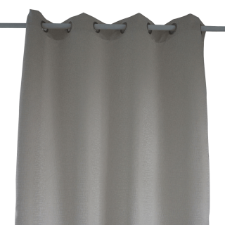 Leia Metallic Jacquard Curtain Panel Cream 140x300 cm