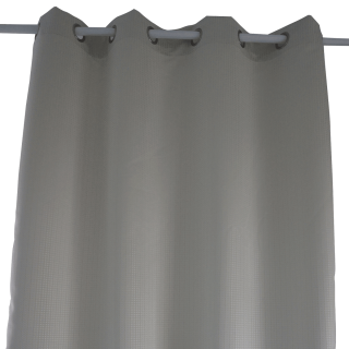 Pria Metallic Jacquard Curtain Panel Cream 140x300 cm