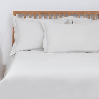 Spencer 600 Thread Count Fitted Sheet White 200x200 cm