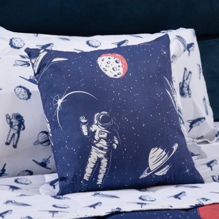 Astro Kids Cushion Navy 40x40 cm